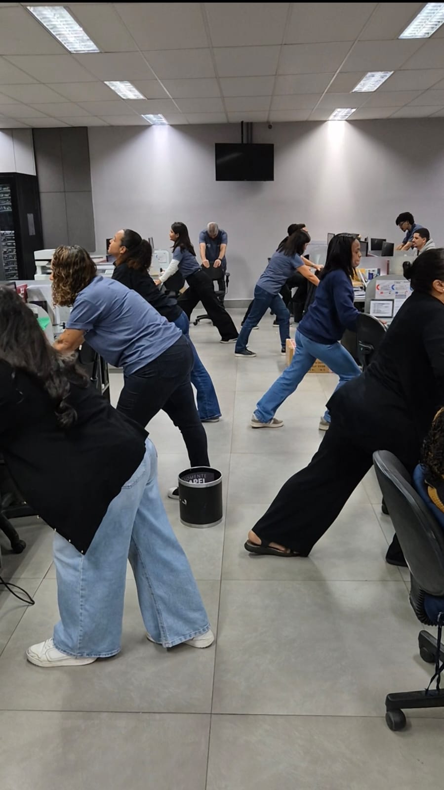 Treinamento funcional no chão de fábrica